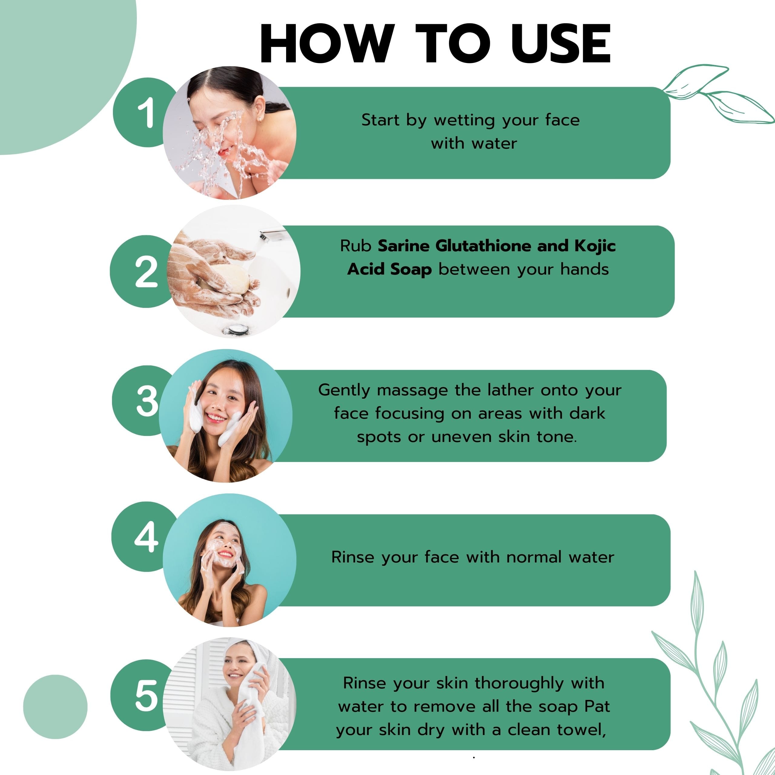 Buy Sarine Skin Whitening Soap - theclinq.com